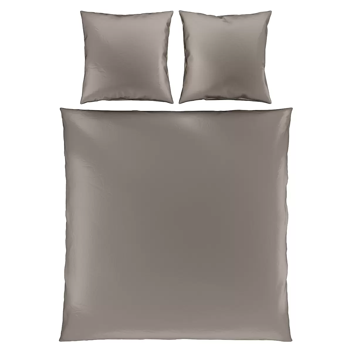 Bettwäsche-Set Satin doubleface Melissa taupe,beige