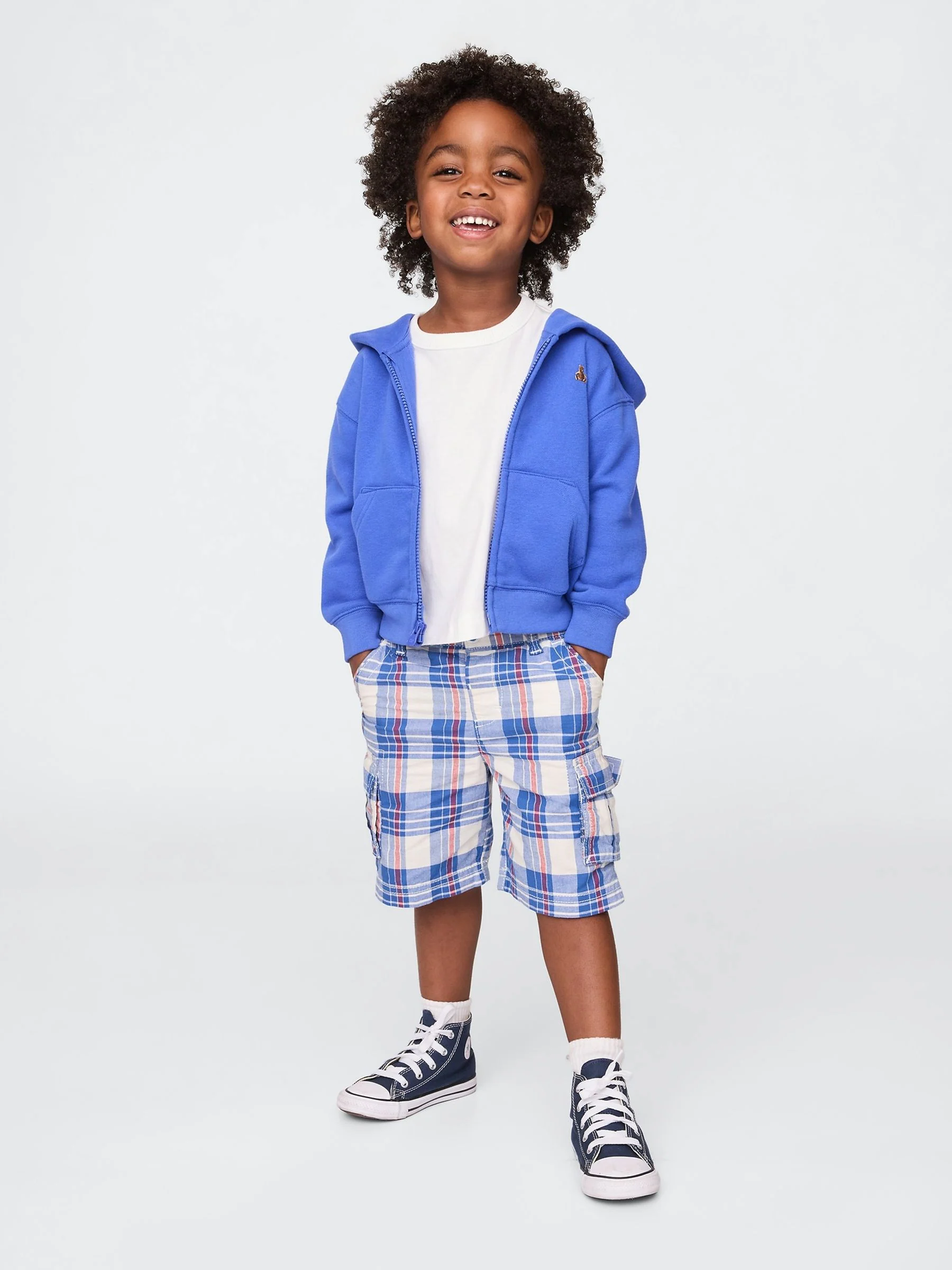 Gap cargoshorts met elastische taille (6 mnd - 5 jr)