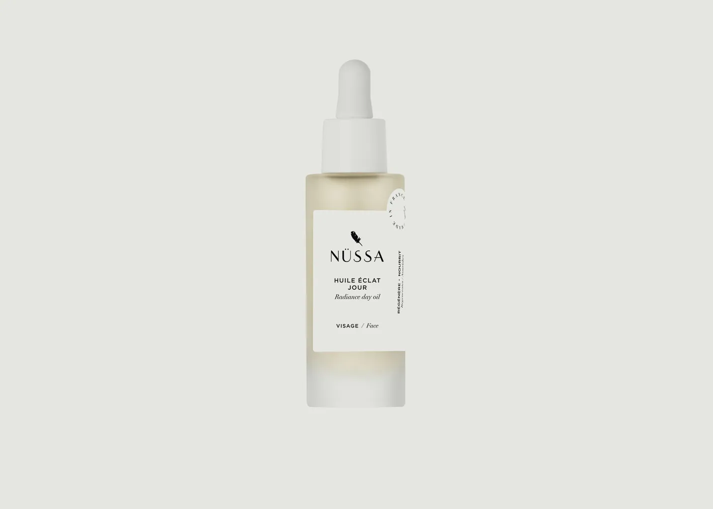 Huile végétale éclat jour 30 ml Nüssa Cosmetics