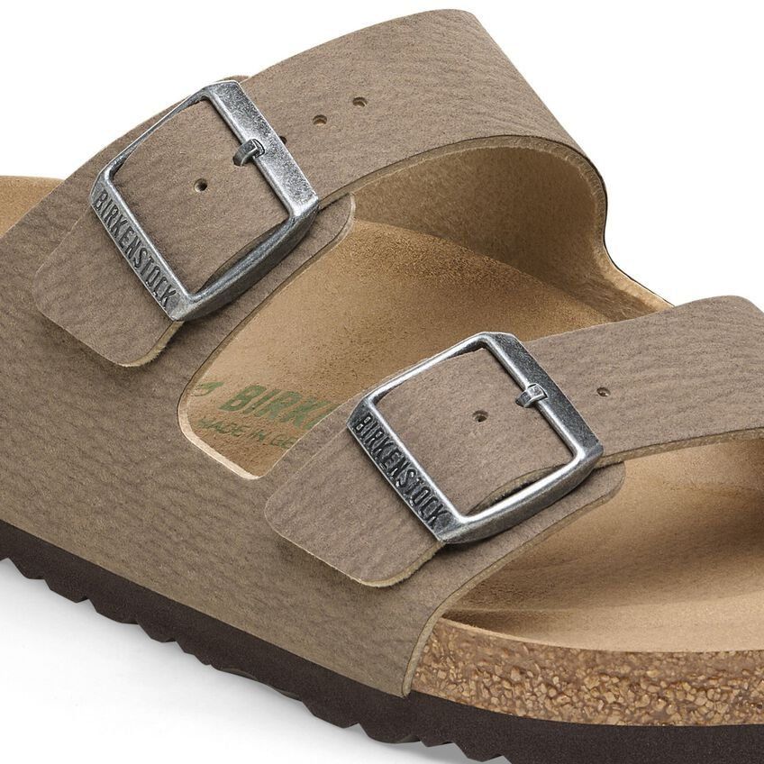 Birkenstock Sandale Arizona Synthetic Vegan - Marron