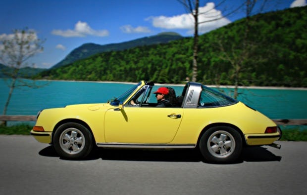 Porsche 911 Targa fahren in München als Geschenk