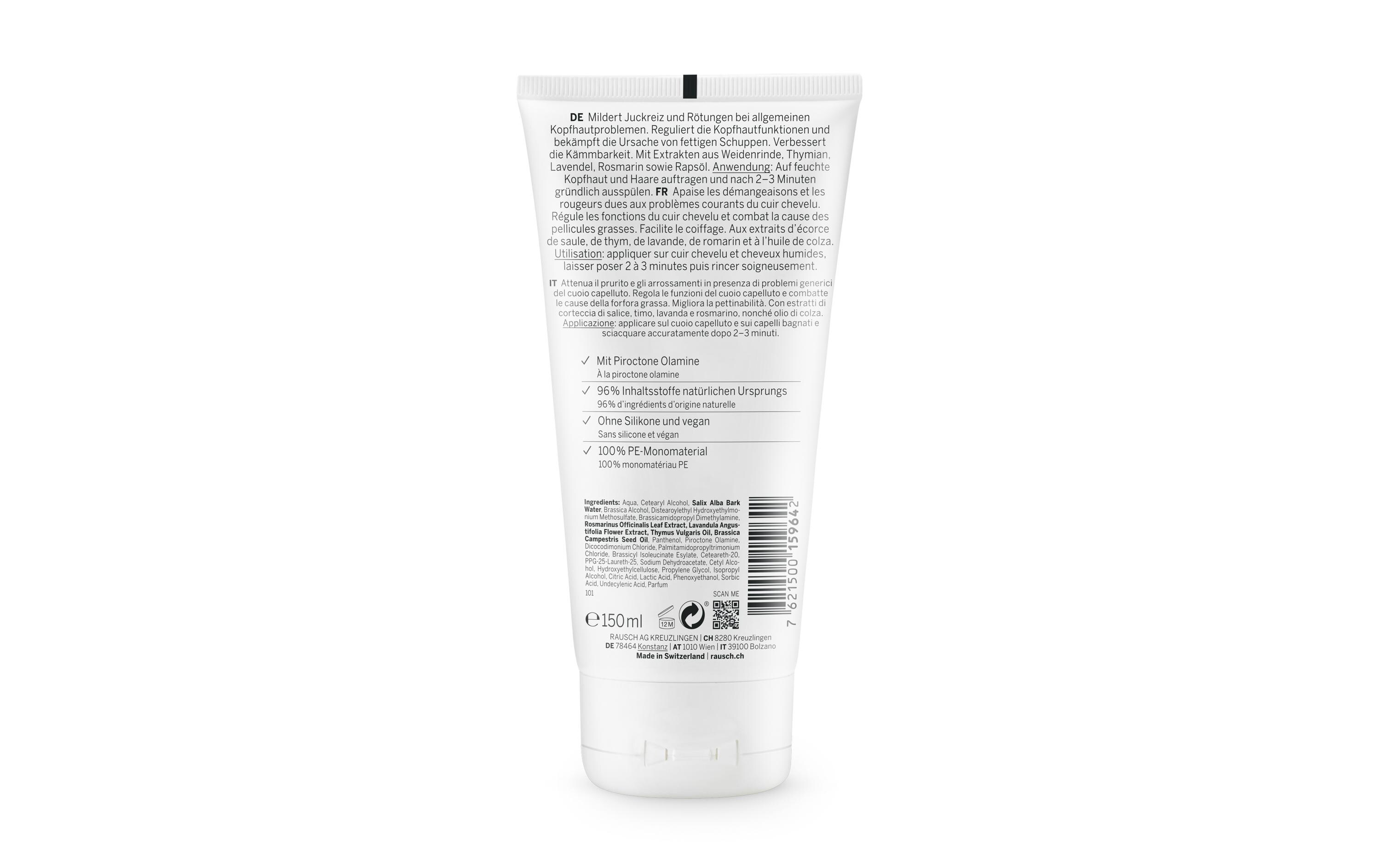 Haarspülung Weidenrinde Spezial 200150 ml1 StückKopfhaut-Conditioner bei fettigen Schuppen und Juckreiz