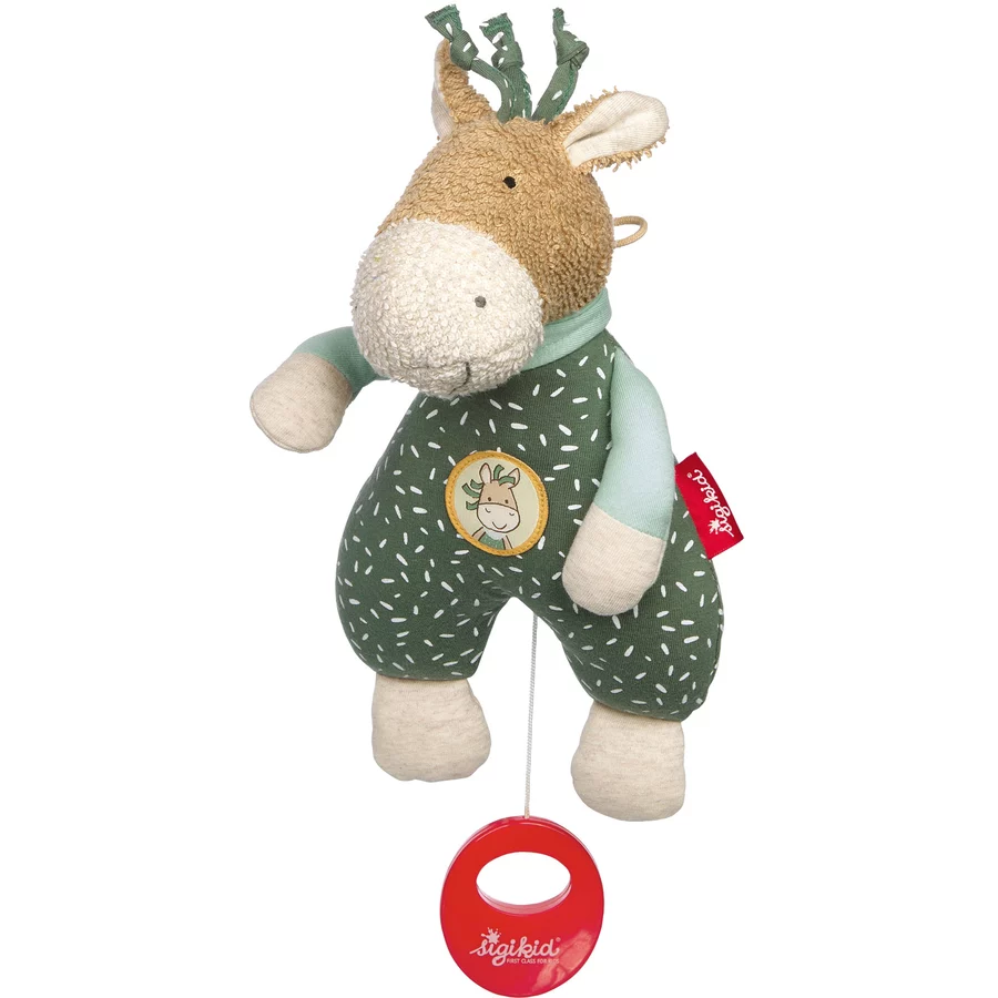 sigikid® Spieluhr Pony Wiwi Wiah grünbeige