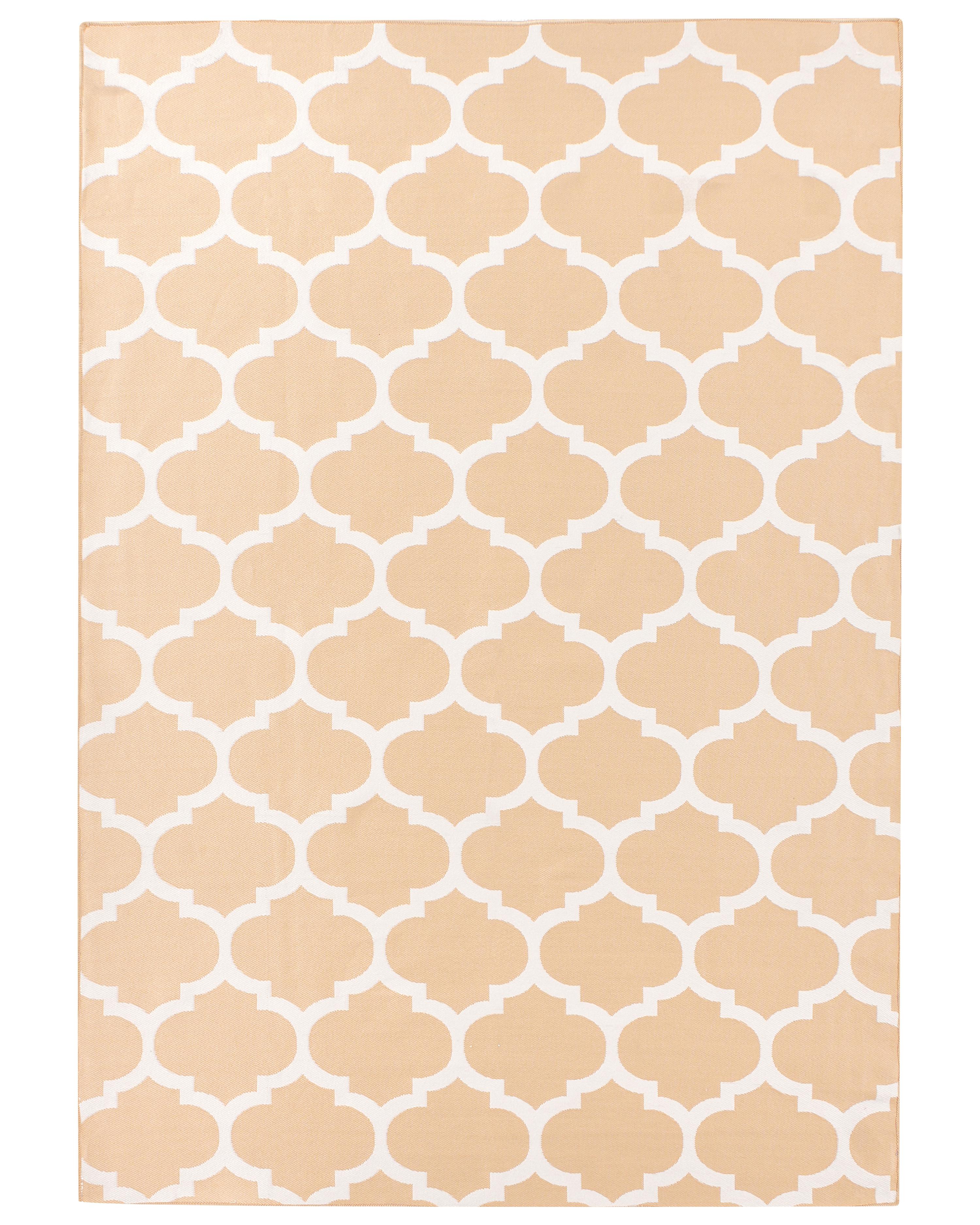 Tuintapijt AKSU Beige 160 x 230 cm dubbelzijdig