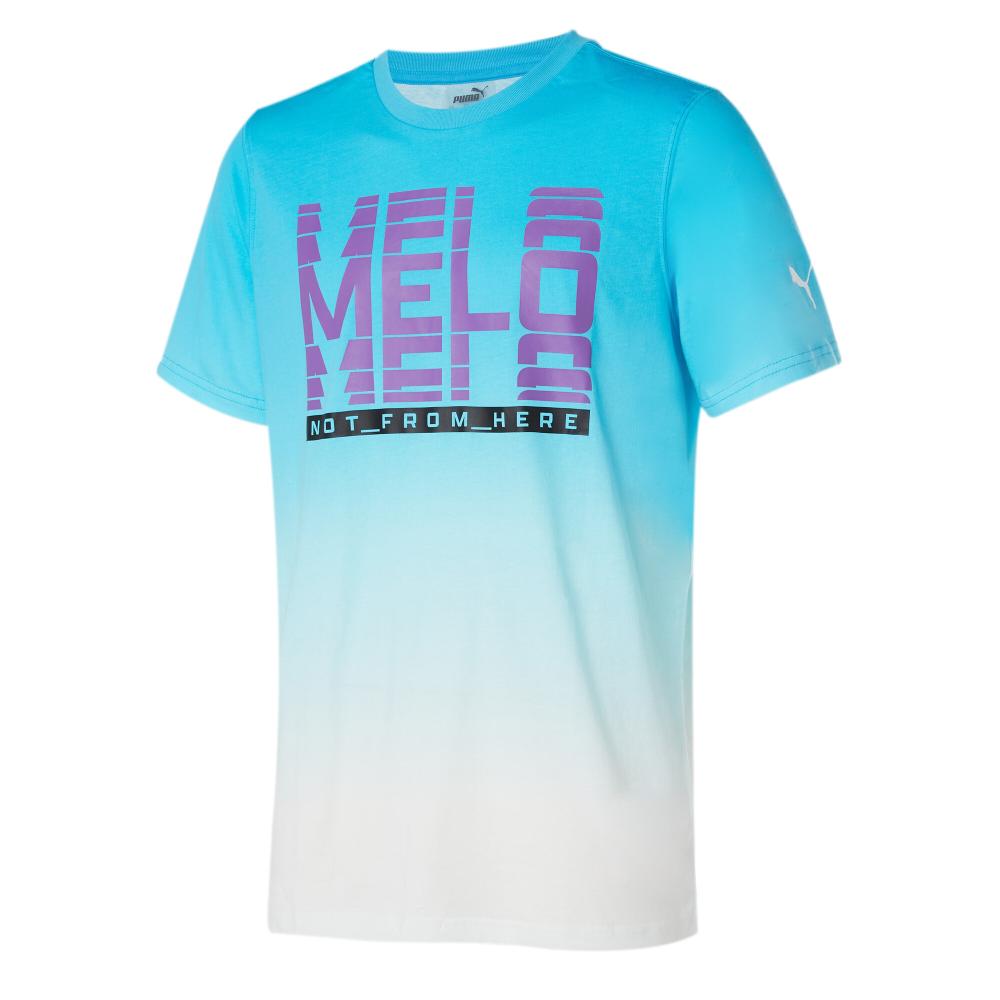 Puma T-shirt Bleu Homme Puma Melo Fade