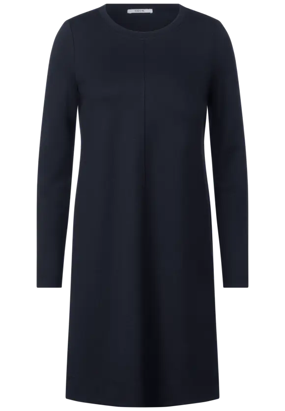 Kleid mit Deko Naht - universal blue