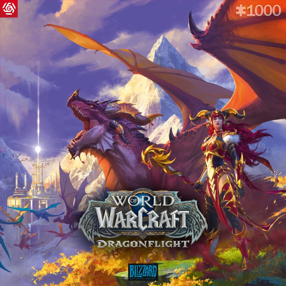 World Of Warcraft Puslespil - Dragonflight Alexstrasza - 1000 Brikker