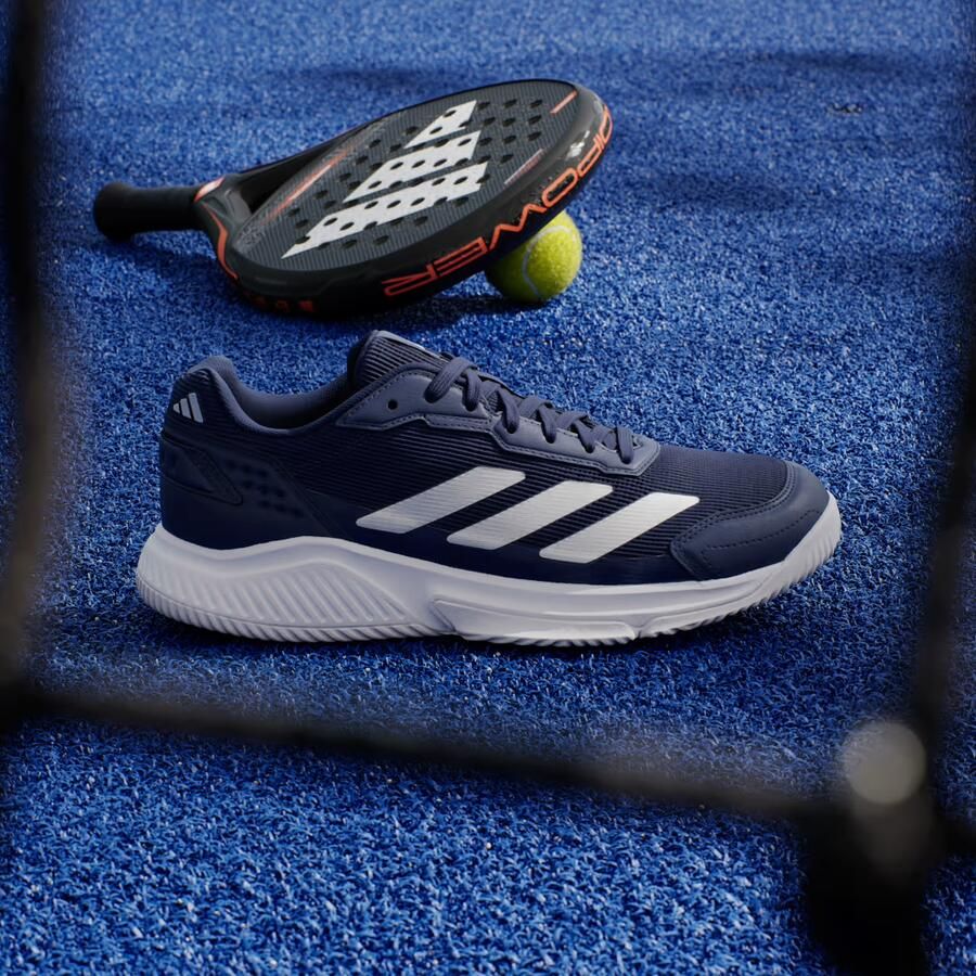 Adidas Performance Courtquick Padel Schoenen Heren Blauw