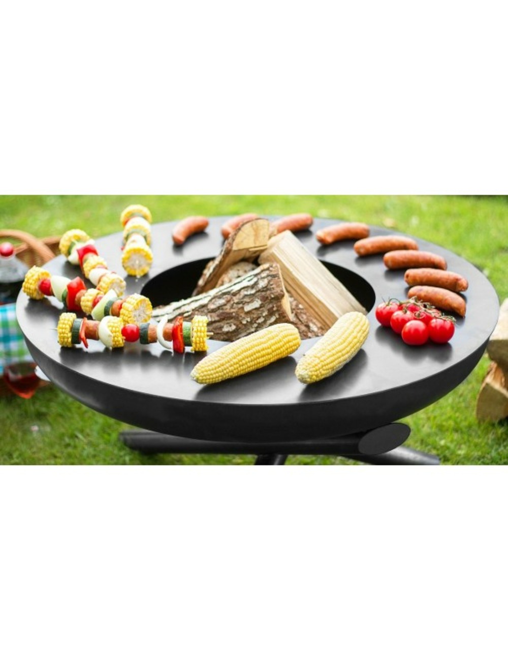 Plaque de cuisson pour braséro de diamètre 82 à 102cm - ø 102 cm