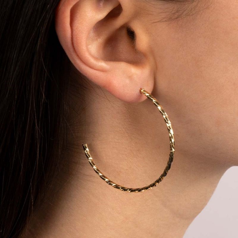 Boucles d'oreilles Or jaune