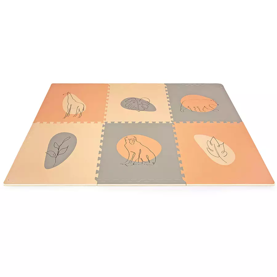 Hakuna Matte XXL Puzzlematte – Jungle Sunset 180x120 cm