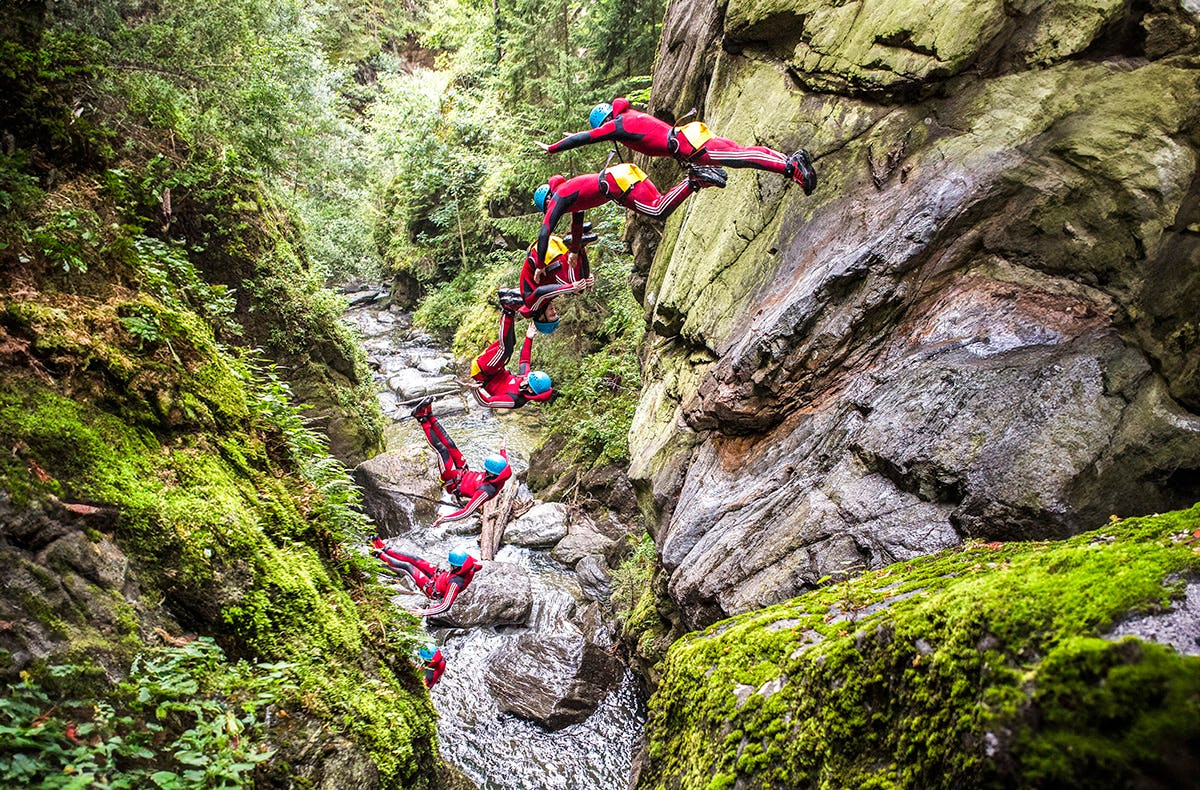 Canyoning für Fortgeschrittene im Ötztal