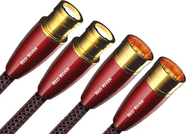Audioquest Red River XLR (2x0,5 m) Câbles symétriques XLR