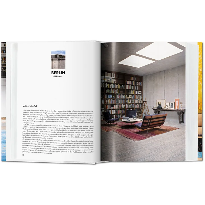 TASCHEN Verlag - 100 Interiors Around the World, mehrsprachig