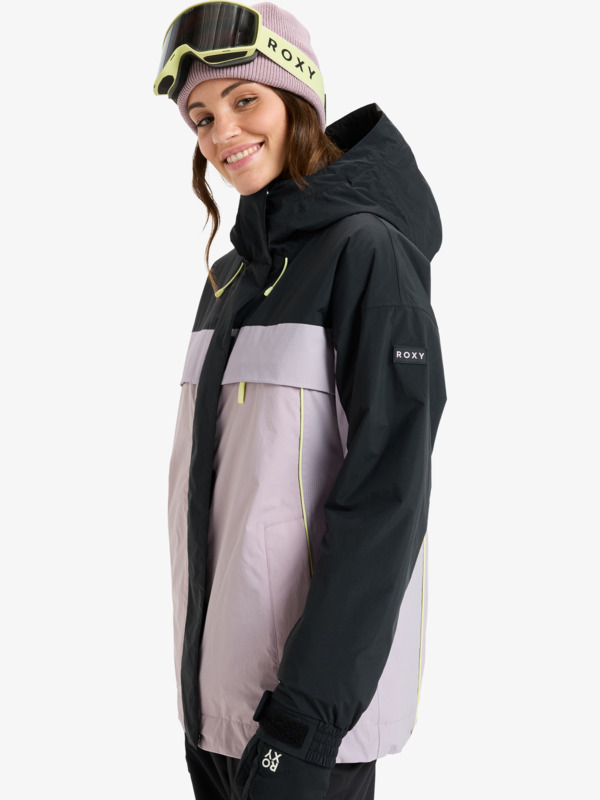 Respective 15K Veste de snow technique Violet Femme