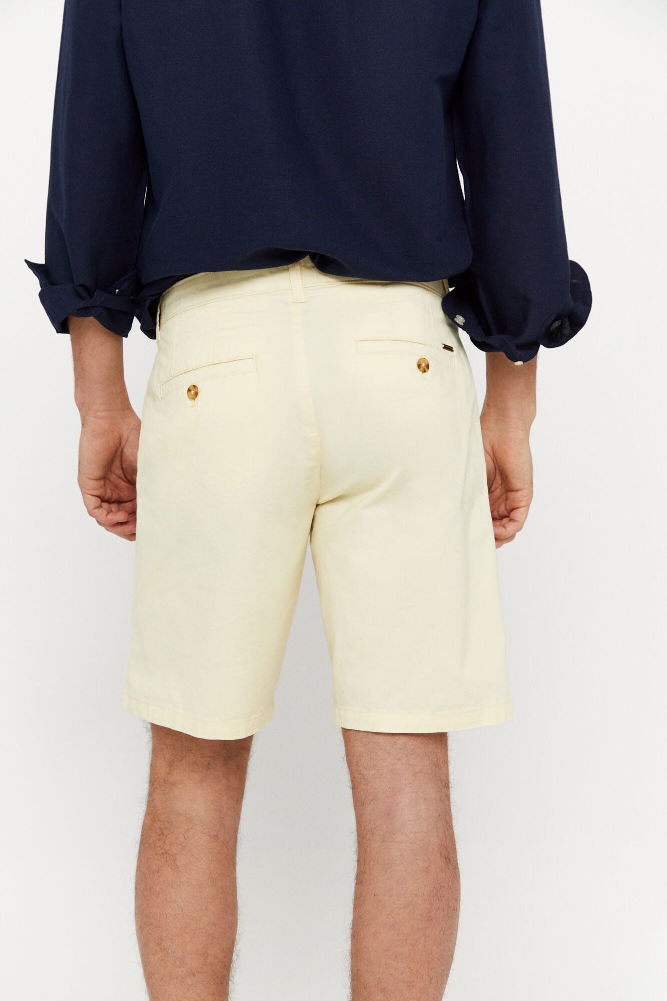 Bermudas básicas chinesas - Amarelas