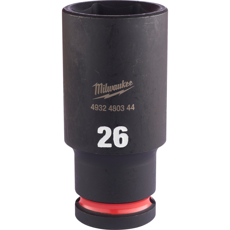Milwaukee slagdop Shockwave 1/2 lang 26mm*