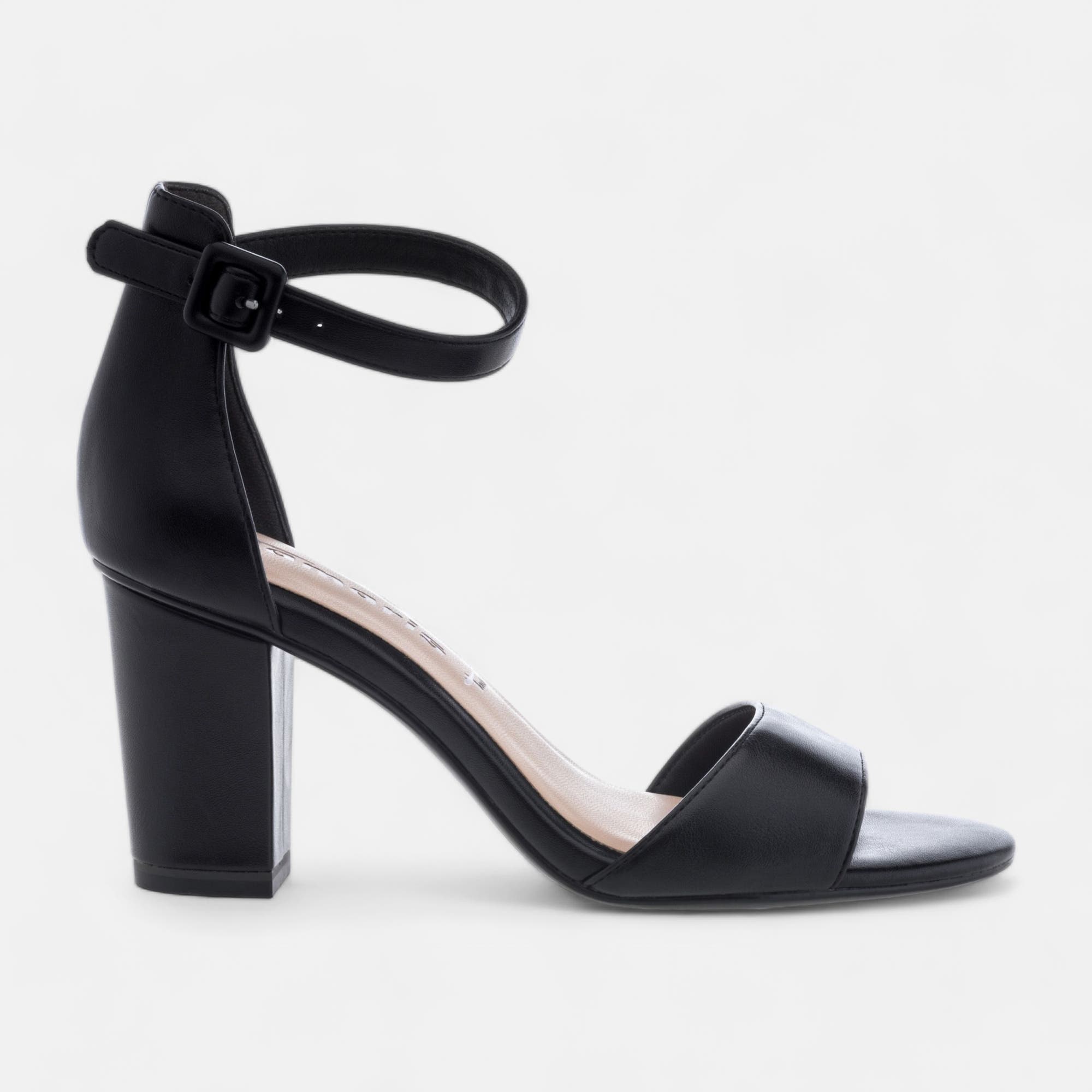 Nu-pieds à talon Femme noir