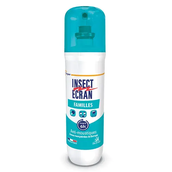 Spray Repelente de Mosquitos Insect Screen para Famílias 100ml