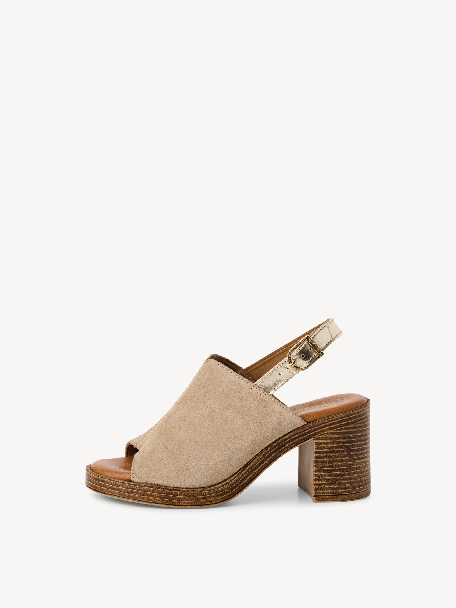 Leren Sandaaltje - beige