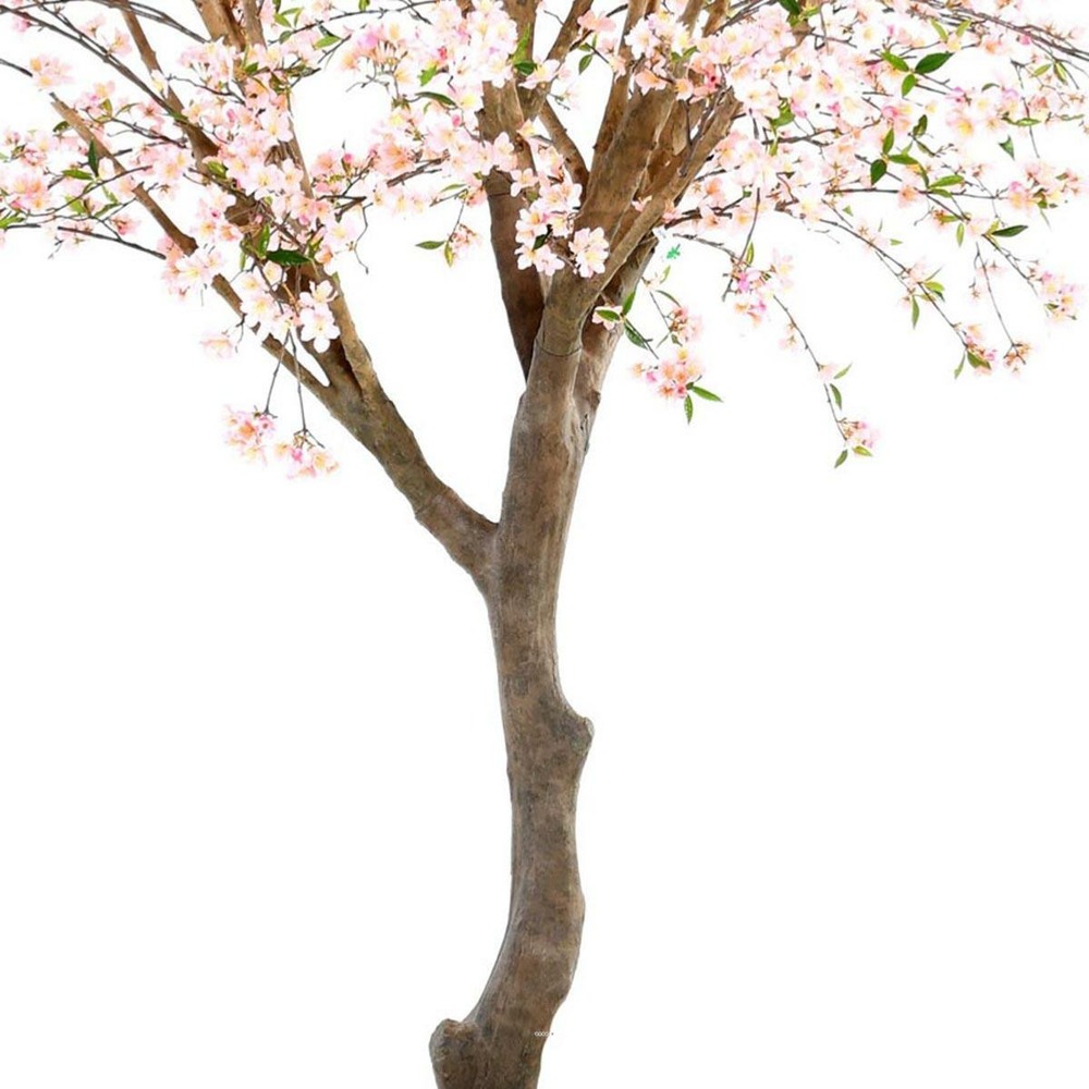 Cerisier artificiel en fleur h 280 cm branches en bois