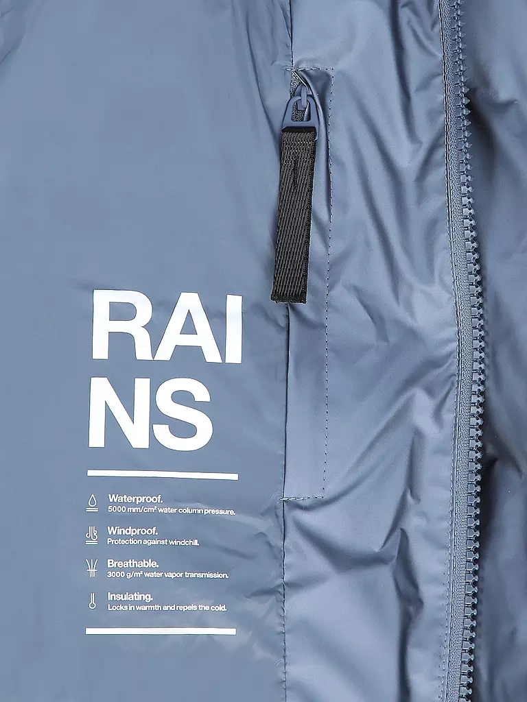 RAINS Steppjacke ALTA grau