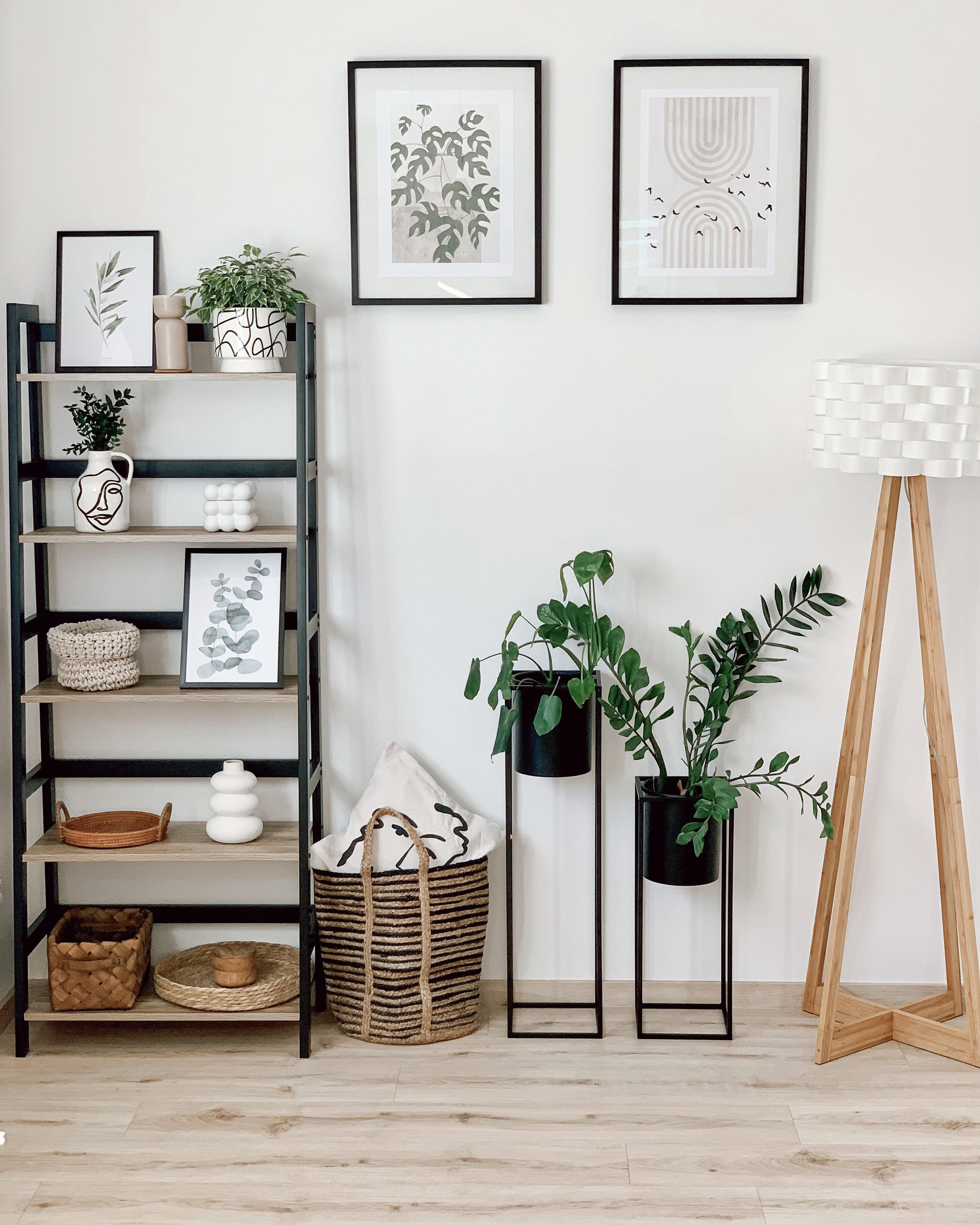 Opbergkast met 5 planken CROYDON 163 cm Zwart
