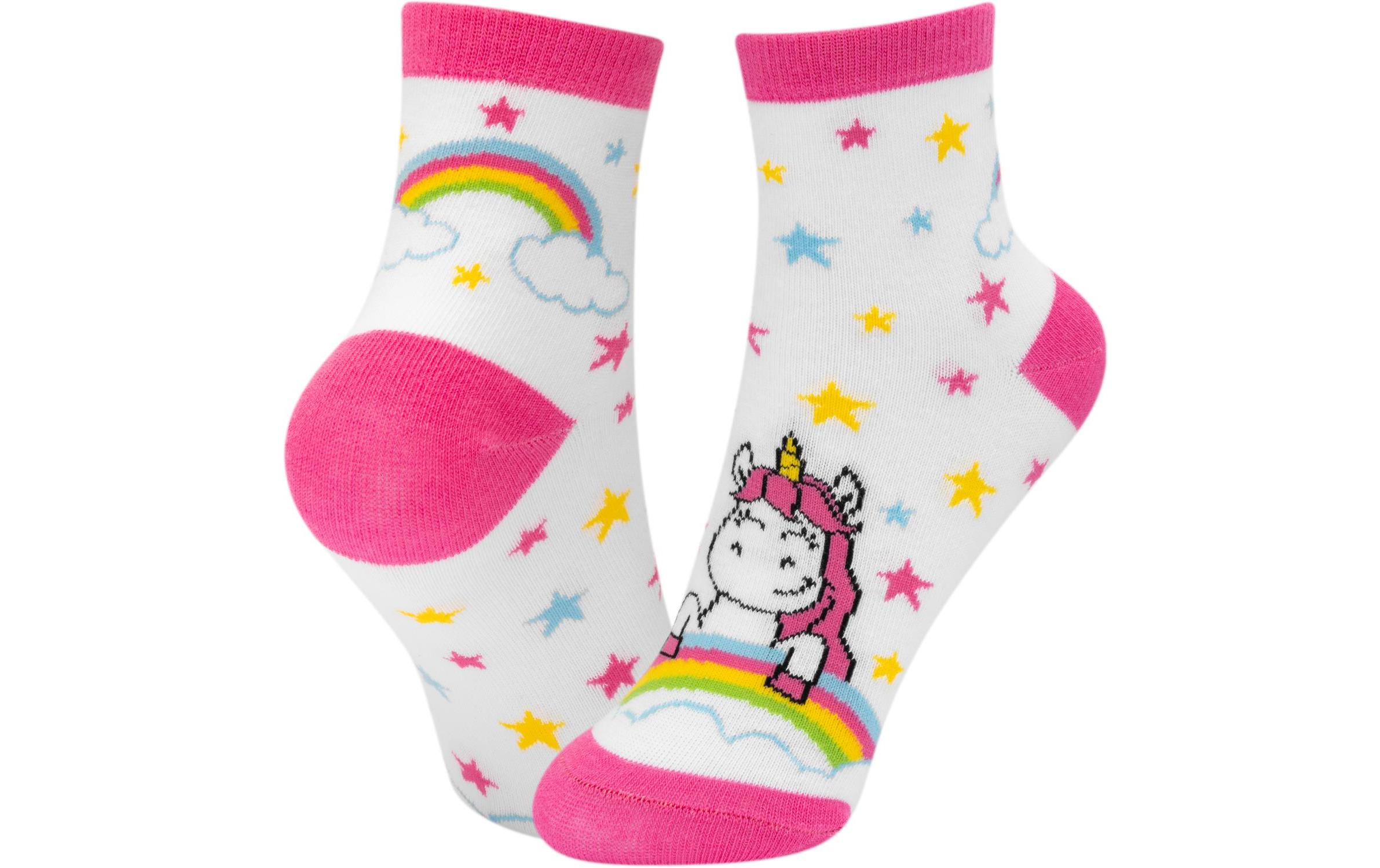 Socken Einhorn Grösse 30 - 35Zaubersocken