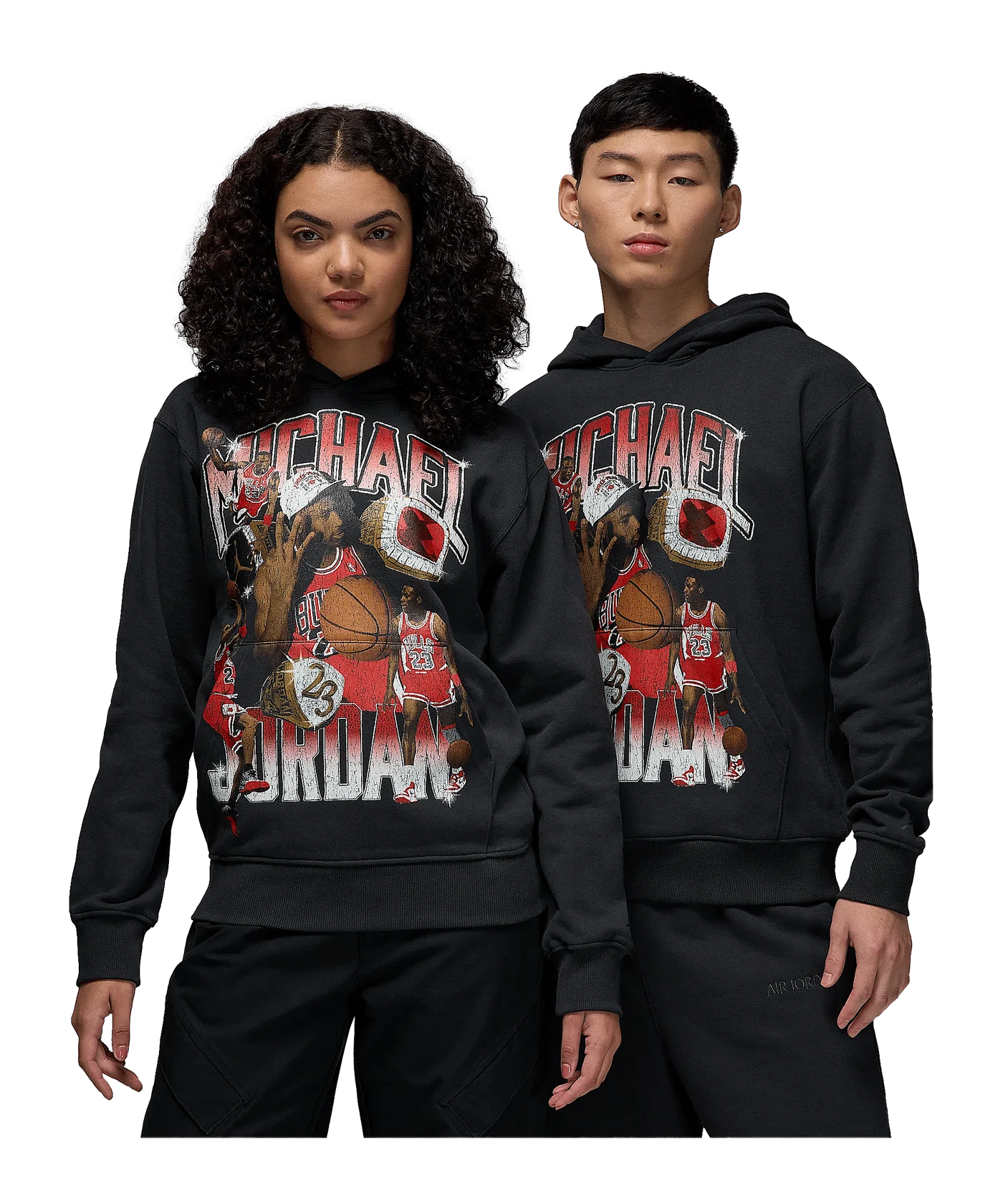 Jordan Flight Fleece Graphic Hoody Schwarz F045