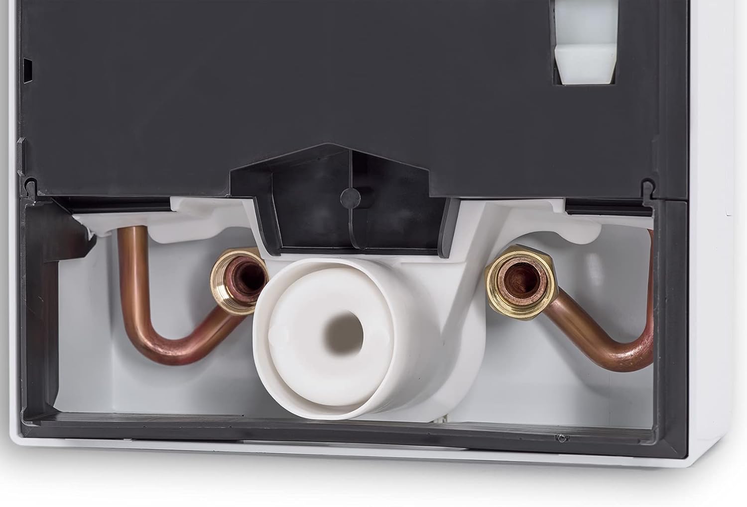 Vaillant elektronischer Durchlauferhitzer, VED E 18/8, druckfest, 18kW, 400V, gradgenaue Auslauftemperatur, stufenlos einstellbar, Digitalanzeige, 0010023777