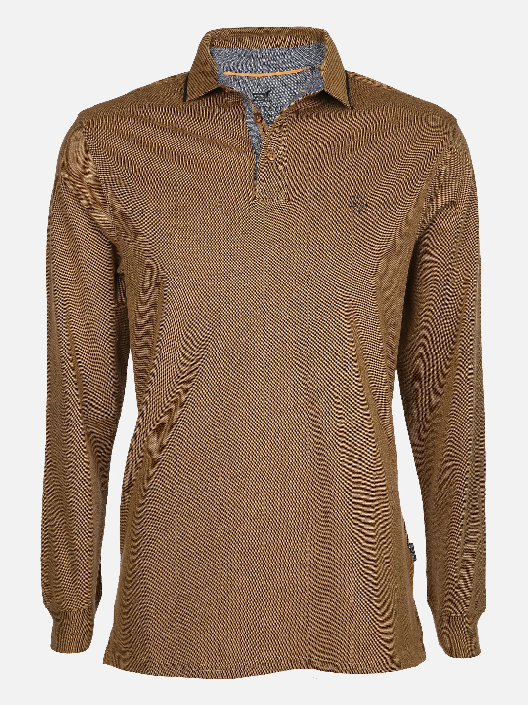 Herren Poloshirt mit langem Arm