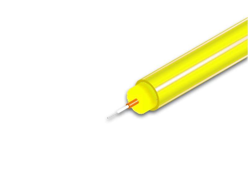 Lightwin LWL-Patchkabel SM E2000/APC – SC, OS2, Simplex, 0. Singlemode E2000/APC-SC Simplex OS2 0.5 m
