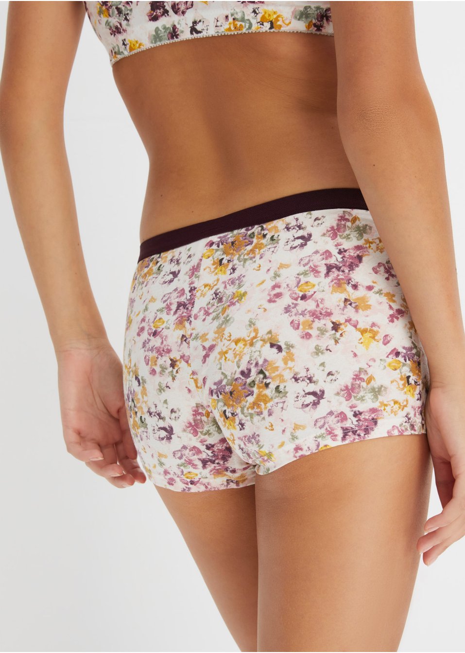 Lot de 4 boxers femme avec coton