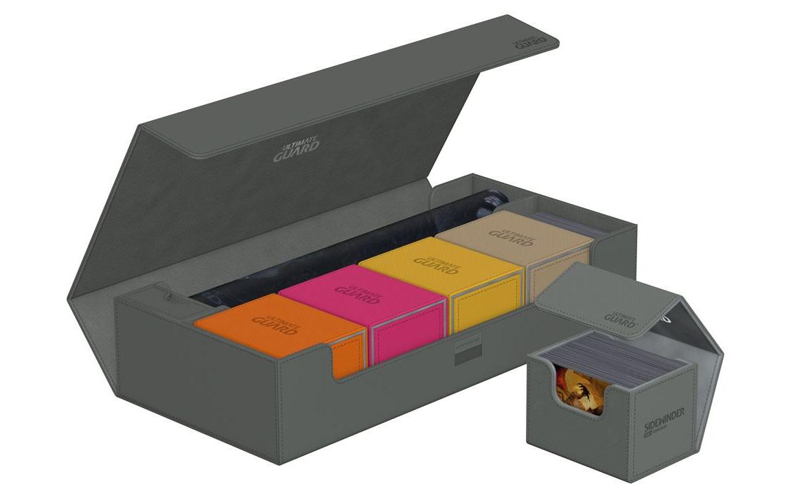 Kartenbox XenoSkin Superhive 550+ GrauHochwertige Box für Sammelkarten in Standardgrösse