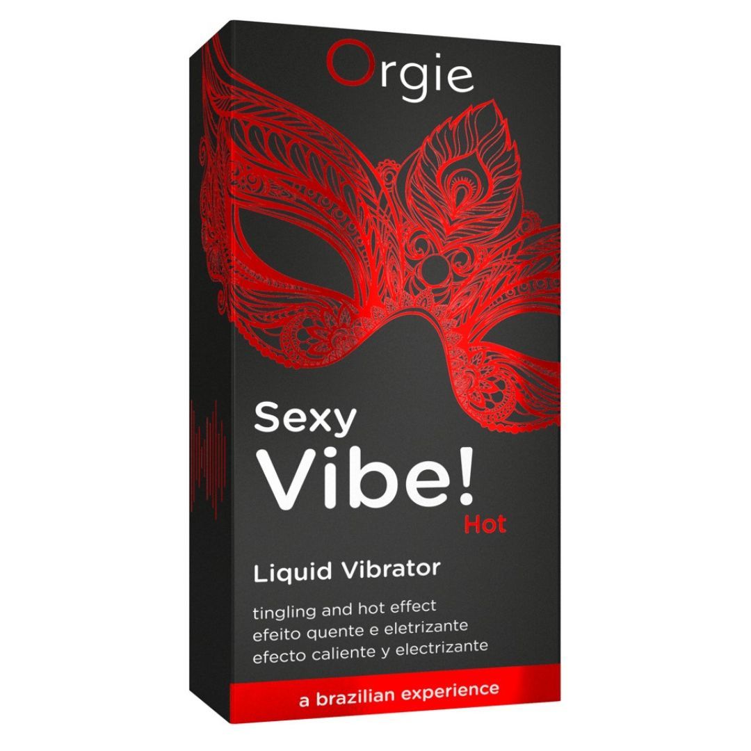 Stimulationsgel „Sexy Vibe!“ mit Wämeeffekt | Mit leckerem Aroma | Orgie