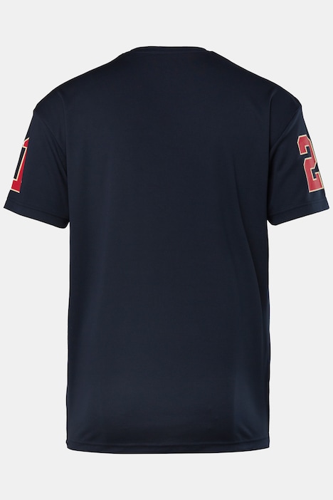 STHUGE T-Shirt, Halbarm, oversized, Football Print, bis 8 XL