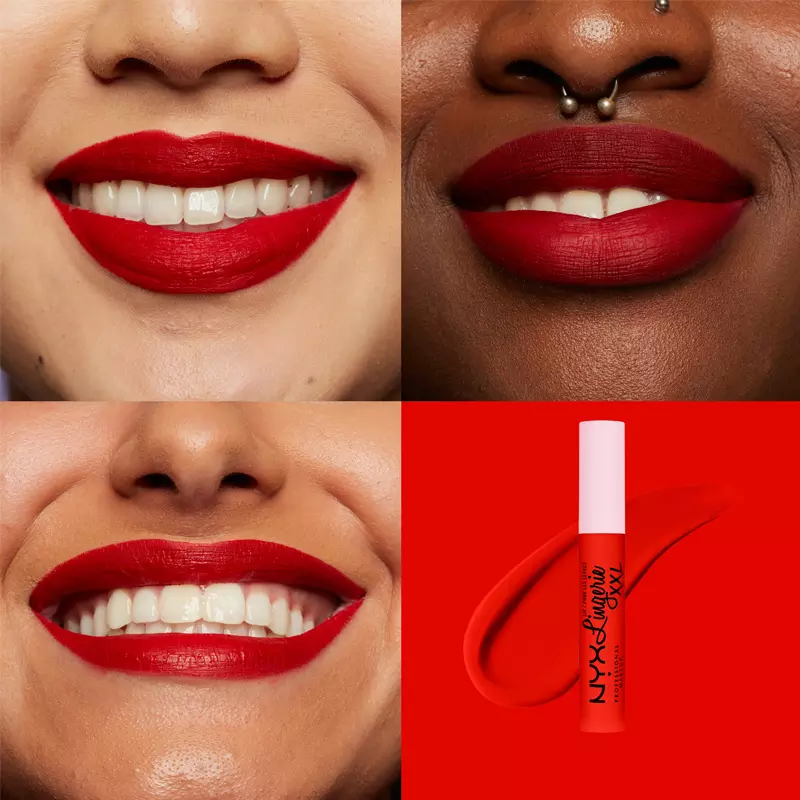 NYX Prof. Makeup Lip Lingerie XXL Matte Liquid Lipstick 4 ml - 27 On Fuego