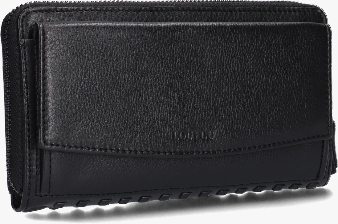 LOULOU ESSENTIELS zwarte loulou essentiels portemonnee slb16xs fierce