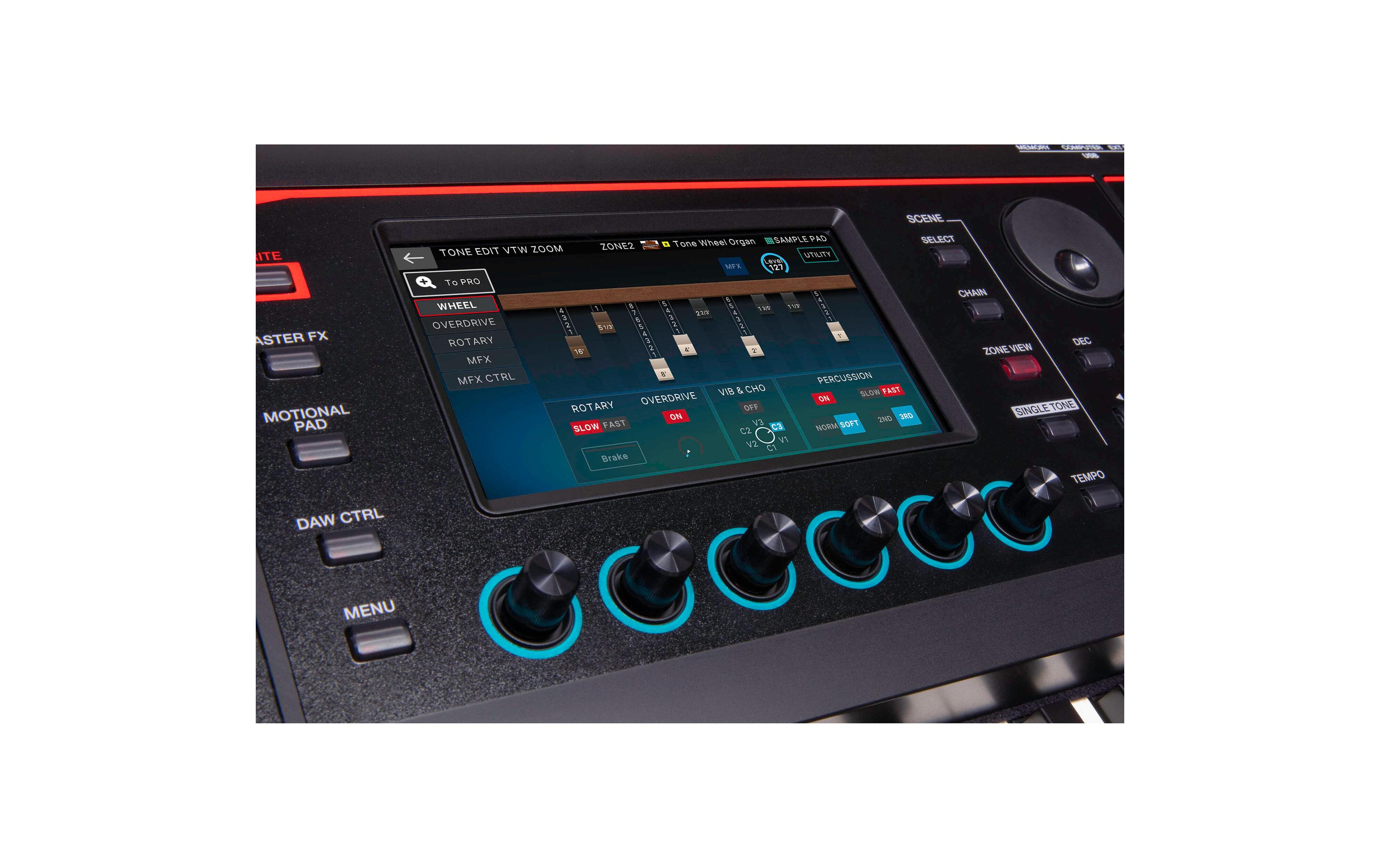 Workstation FANTOM-08<br>Ihre kreativste Vision an einem Ort