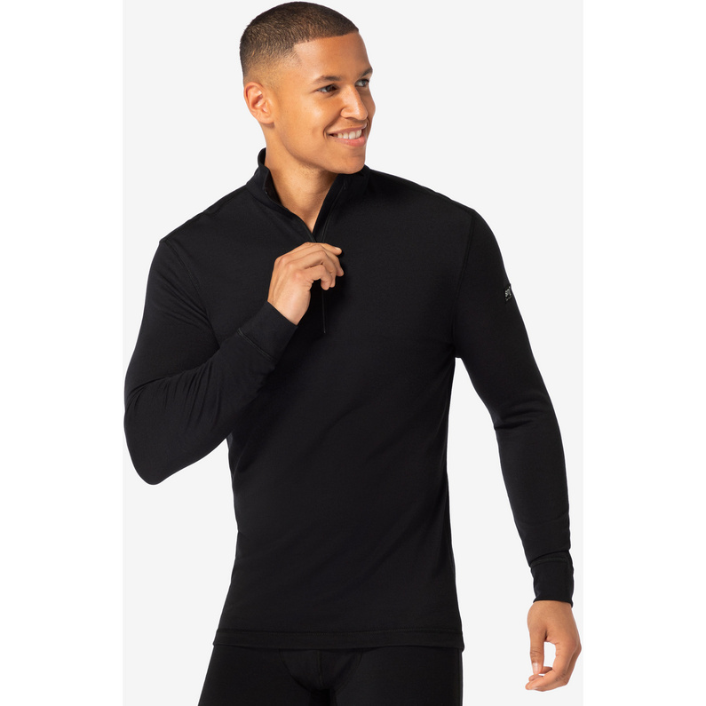 Super.Natural Herren Arctic230 Zip 1/4 Longsleeve