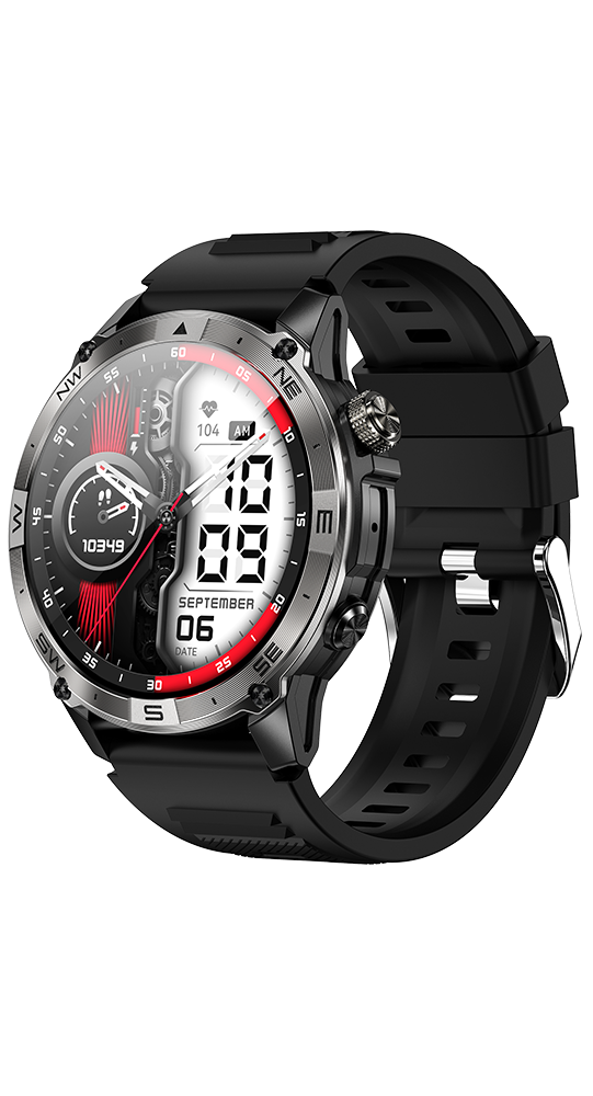 VALDUS Smartwatches VG40 PRO Schwarz