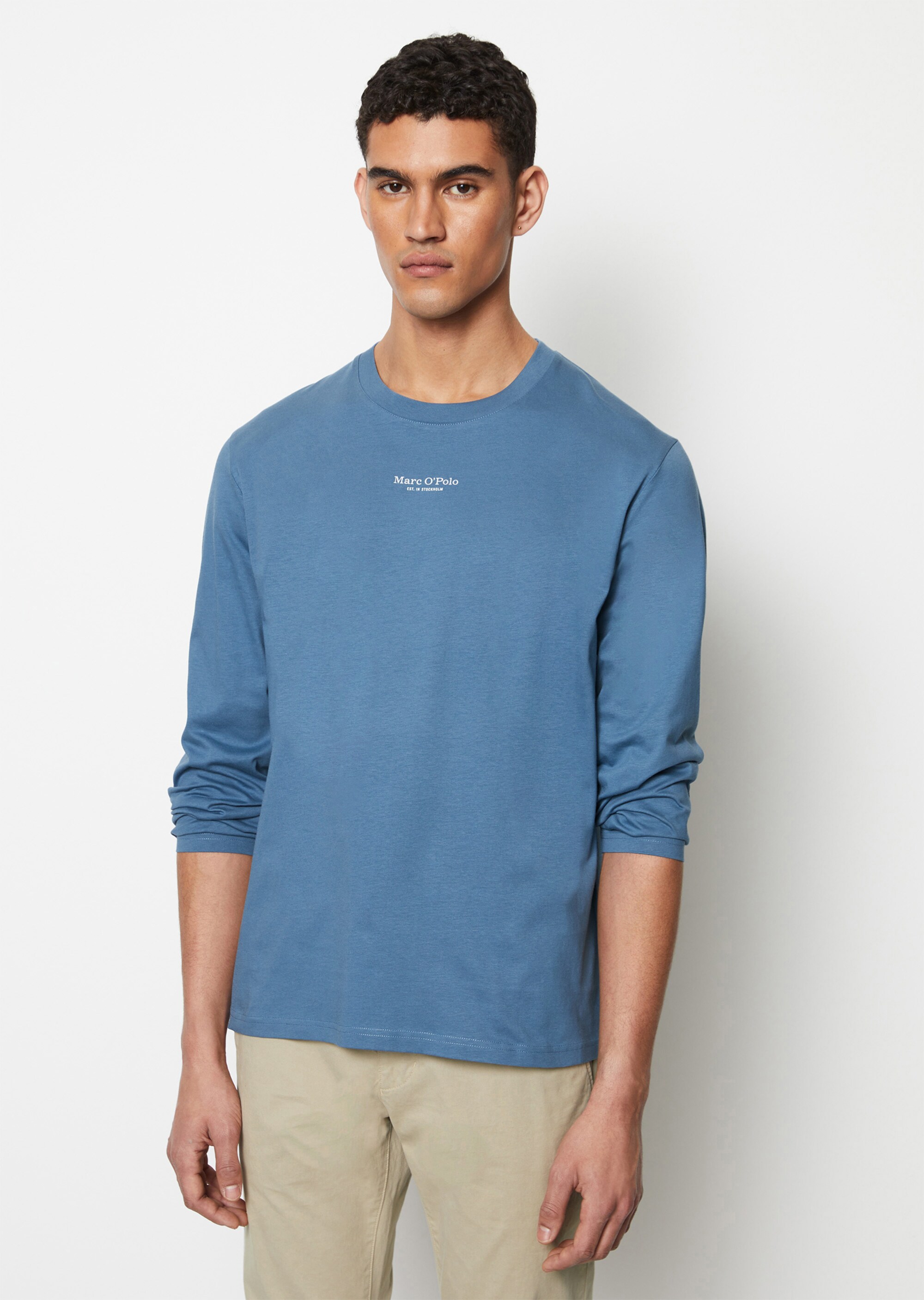Longsleeve regular aus reiner Bio-Baumwolle