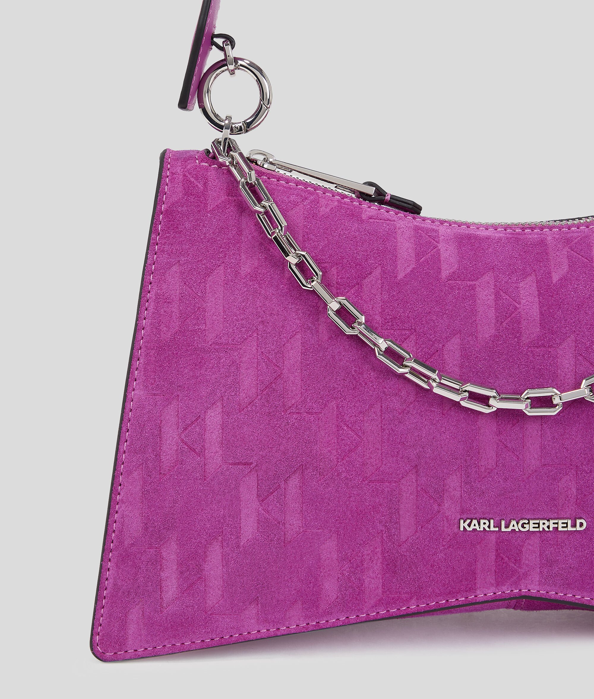 SAC PORTÉ ÉPAULE EN DAIM K/SEVEN ELEMENT MONOGRAM