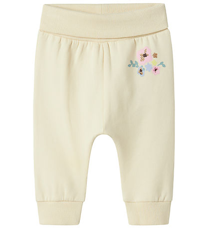 Name It Sweatpants - NbfVrillie - Summer Sand/Flowers
