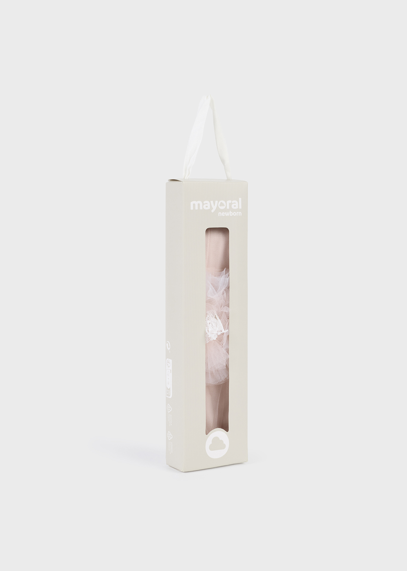 Faixa de cabeça elástica de tule com flor Jade para recém-nascidos