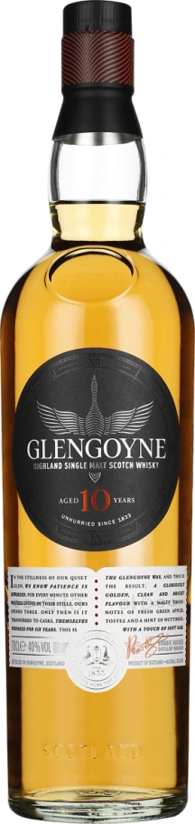 GLENGOYNE 10 YEARS SINGLE MALT 70CL