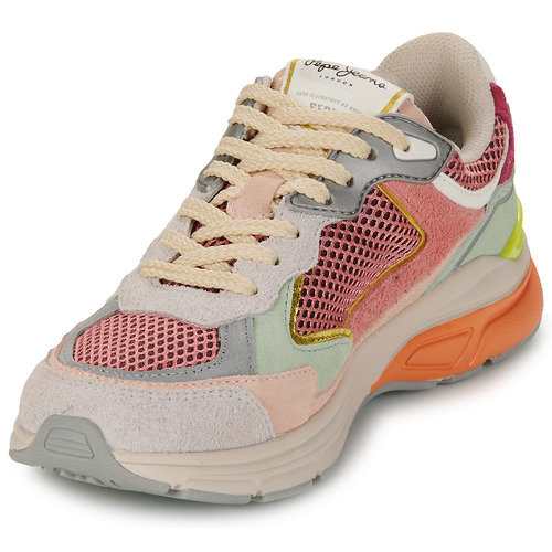 Pepe jeans - DAVE RISE W - Rose / Multicolore