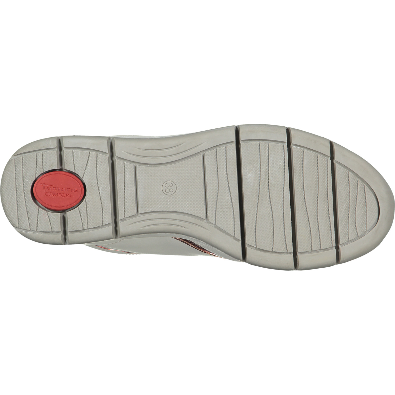 Tamaris Comfort Sneaker Da., 41, weiss