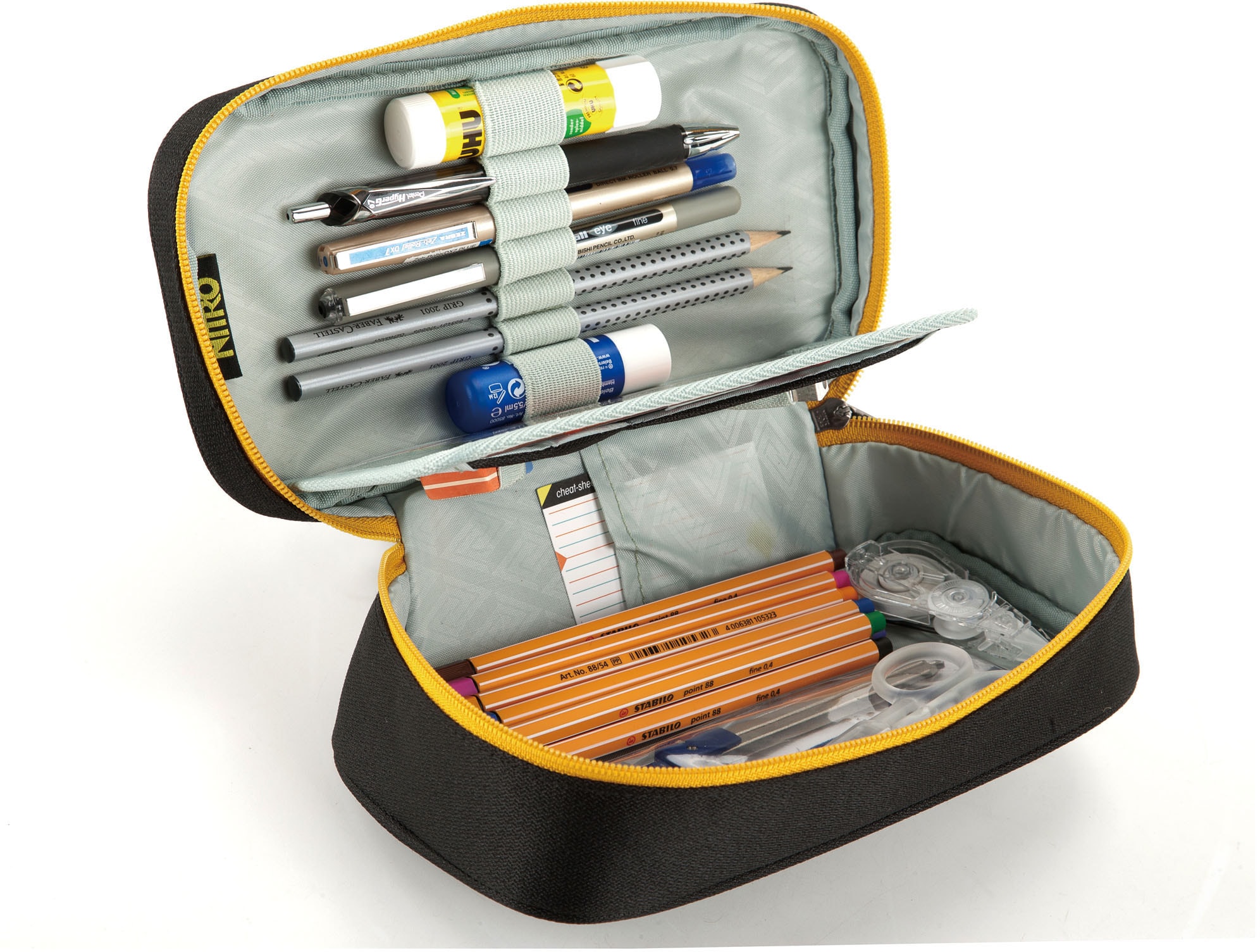 NITRO Federtasche »Pencil Case XL« Federmäppchen, Schlampermäppchen, Faulenzer Box, Stifte Etui
