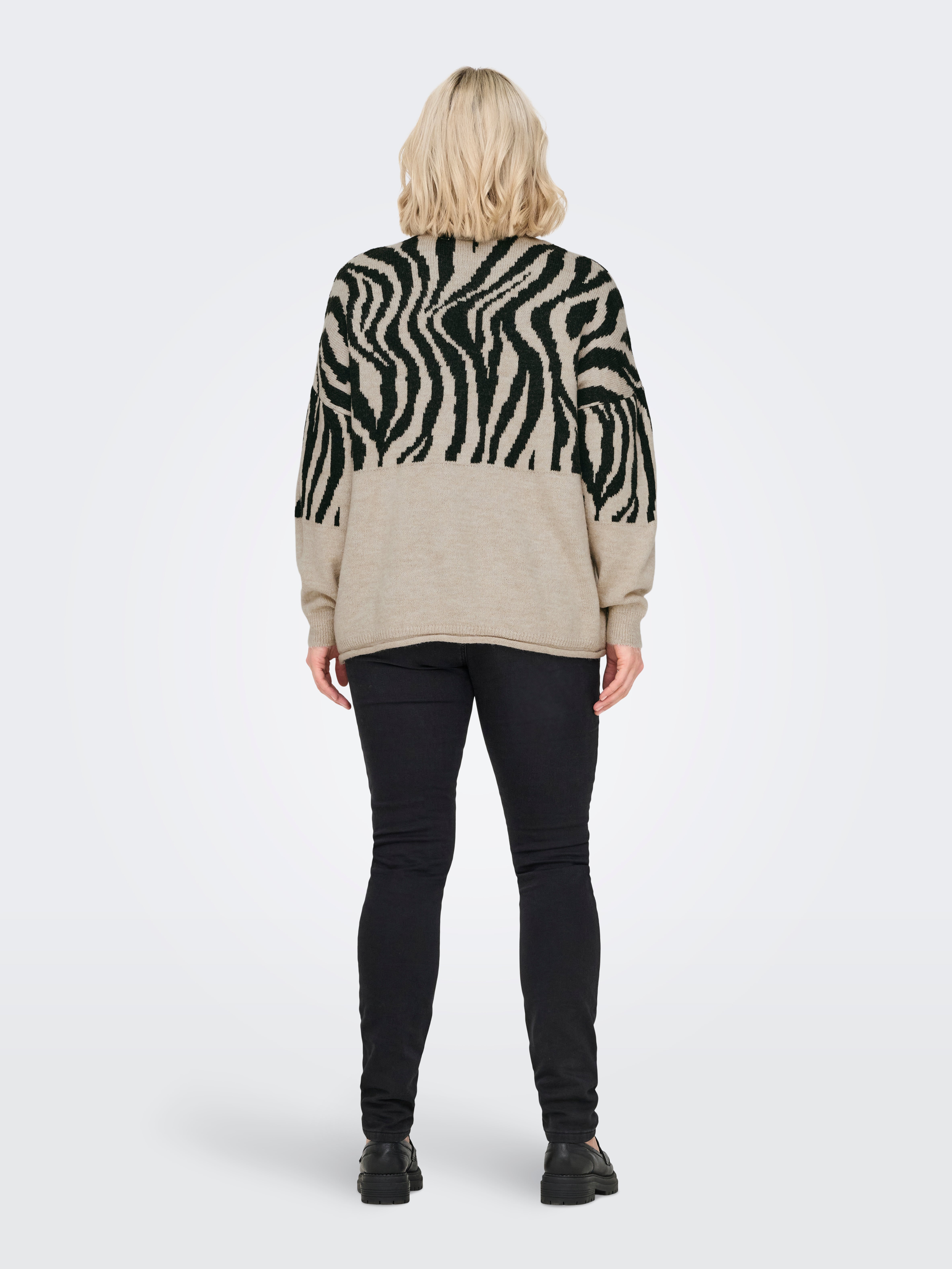 CARJADE Strickpullover Whitecap Gray